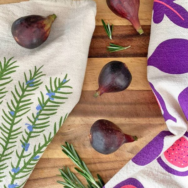 FALL ROSEMARY & FIG (Rosemary, Fig) - Tea Towel Set of 2 - Image 5