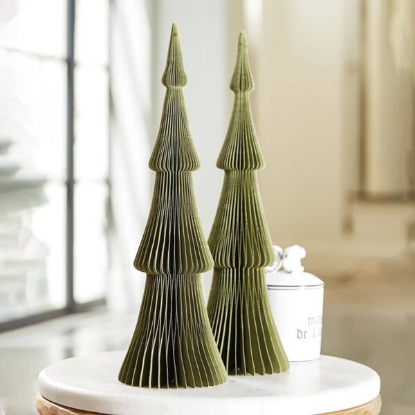 Paper Tree - Frasier Fir Sage Grey 14": Cotton Paper - Image 3