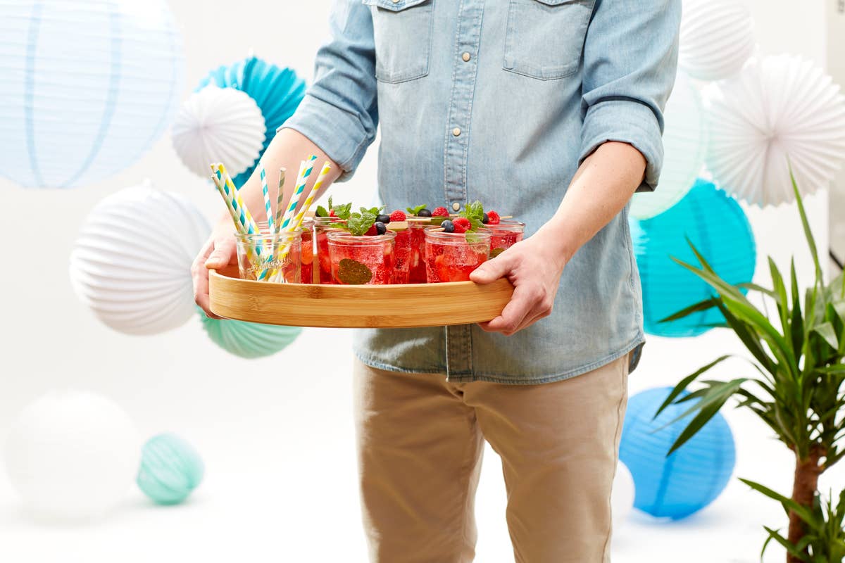 Le Parfait - 324ml French Jam Pot Faceted Drinking Glass W Orange Cover - Image 2