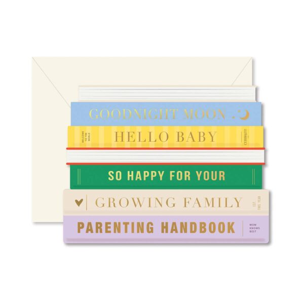 Baby Books die-cut Greeting Card - Image 2