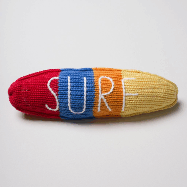 Estella - Organic Surfboard Baby Rattle (Machine Washable)