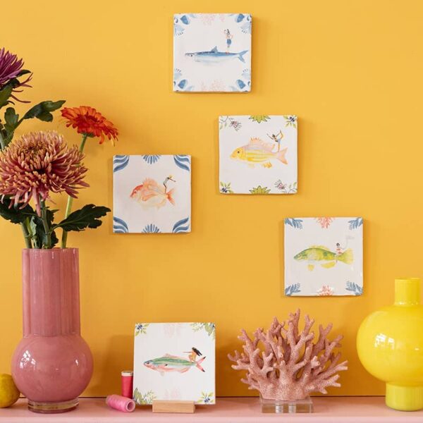 Currently flowing | StoryTiles art on tile: S - Image 5