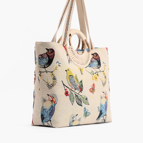 America & Beyond - Birds in Paradise Tote - Image 3