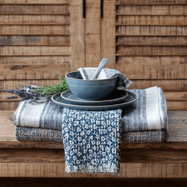 Cornflower Striped Dishcloth - Image 2