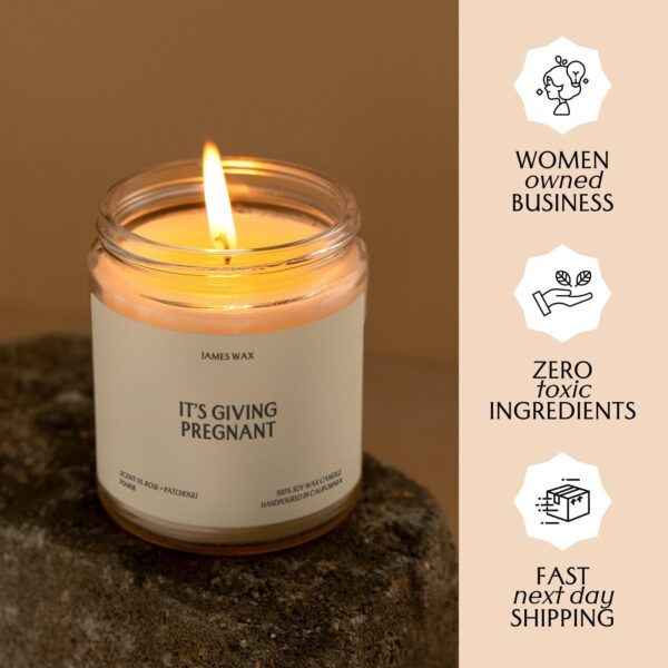 It’s Giving Pregnant Candle - Image 5