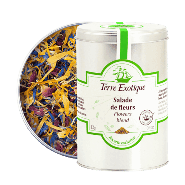 Terre Exotique Edible Flowers for Salad 0.2oz