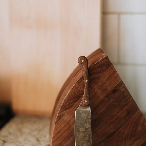 Millstream Home - The Cheese Block with Hand-Forged Knife - Image 4