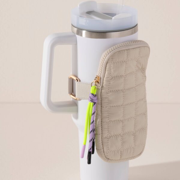 EZRA TUMBLER FANNY PACK: IVORY - Image 4