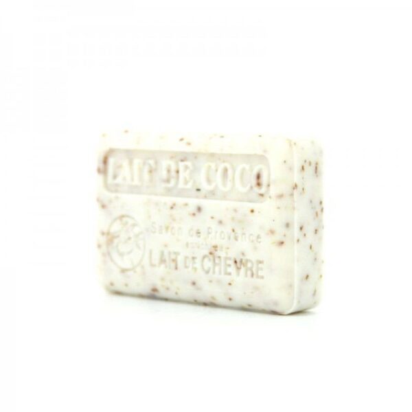 Au Savon de Marseille - Coco milk - French soap with organic goat's milk 100g - Image 3