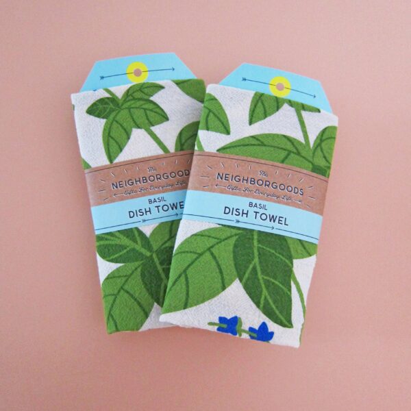 Basil Tea Towel - Image 3