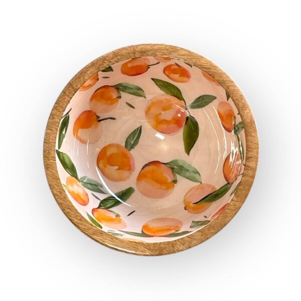 Peaches 6" Decorative Bowl (Pack of 3)