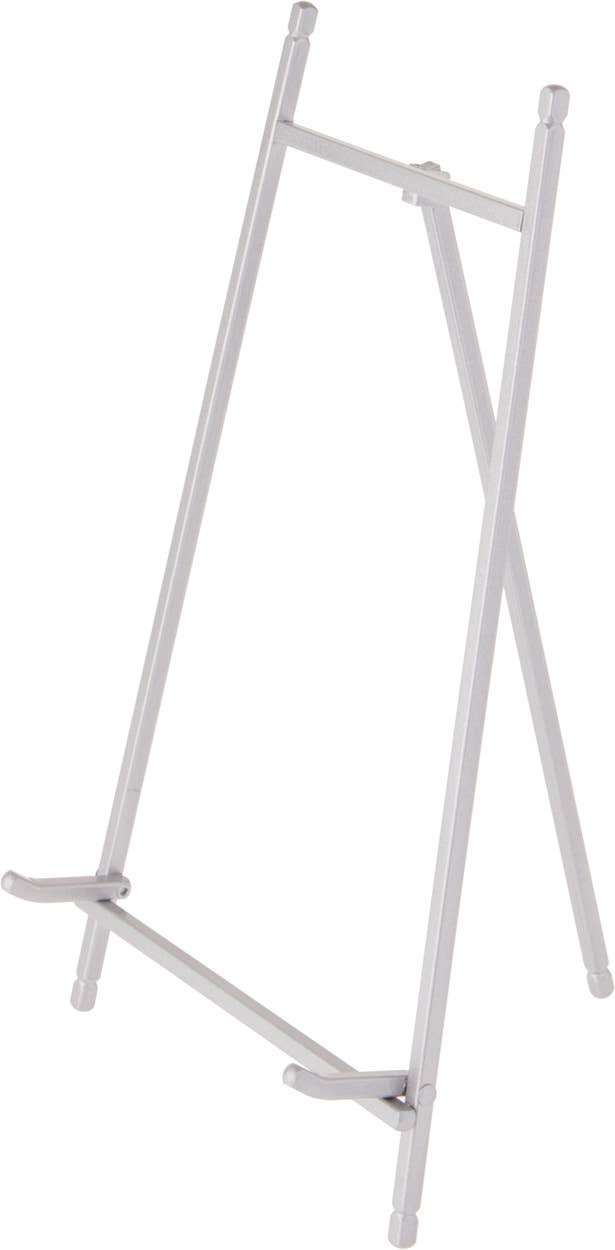 Bard's - Bard's Satin Metal Easel, 12" H x 7" W x 7.75" D
