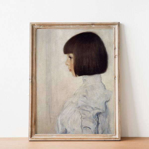 Sugar & Canvas - Portrait of Helene Klimt Gustav Klimt Art Print GK14 - Image 2
