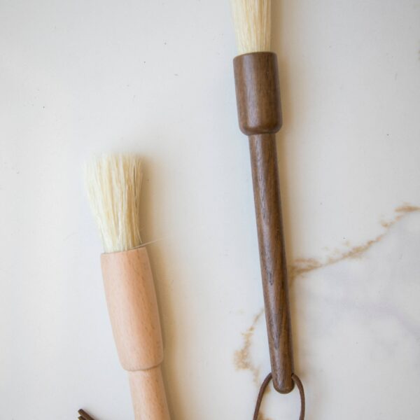 Wood Baking Tools Brush: Walnut - Image 4
