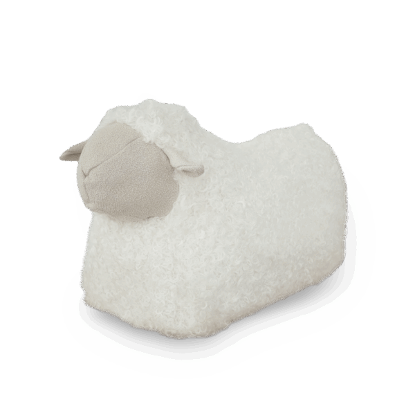 BAA BAA Sheep POUFF: Taupe - Image 8