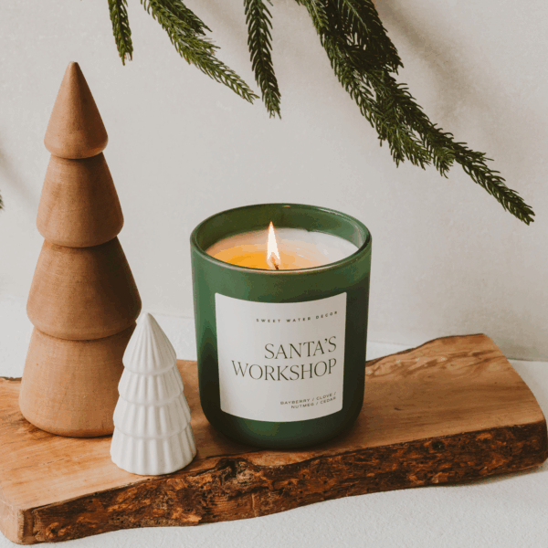 Santa's Workshop 15 oz Soy Candle - Image 7