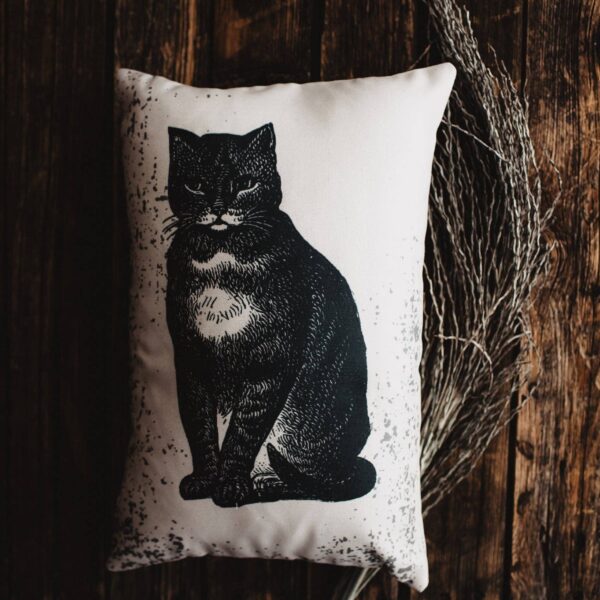 UniikPillows - Primitive Black Turkeys Lumbar Pillow Cover | 12x18 Hallowee (1) - Image 9