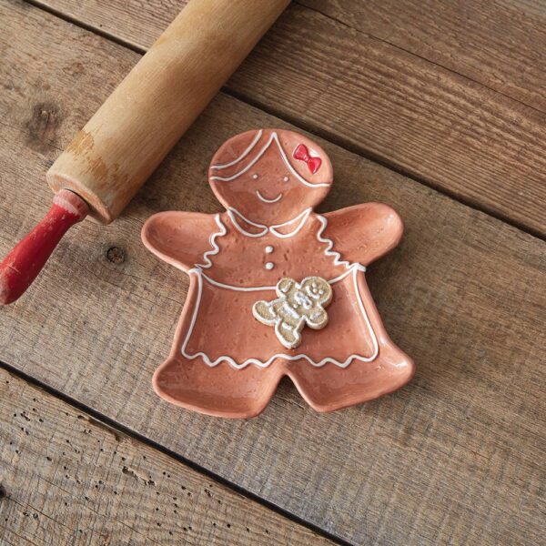 Gingerbread Gal Plate - Image 2