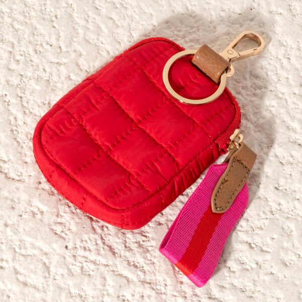 EZRA CLIP-ON POUCH: Pink - Image 13