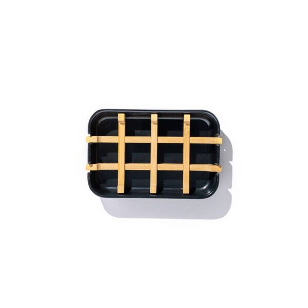 Black & Bamboo Soap Dish H - Image 2