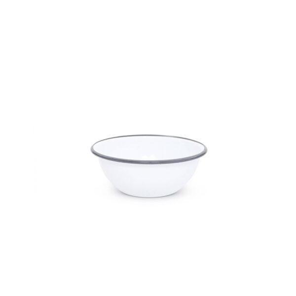 Crow Canyon Home - Vintage Enamelware 20 oz Cereal Bowl - Image 3