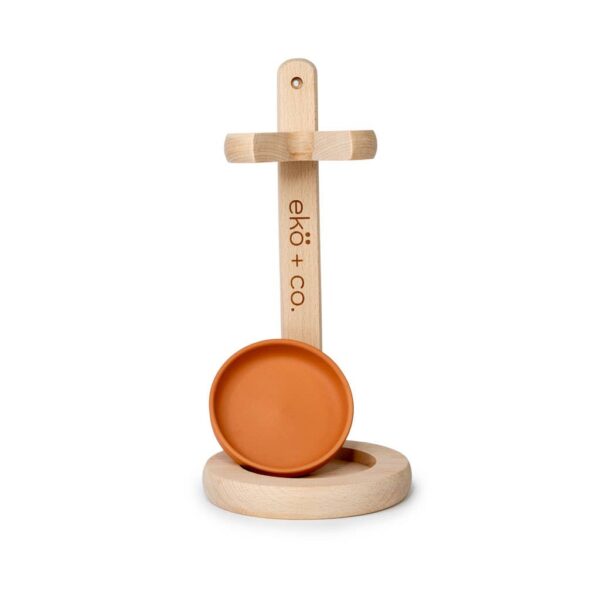 EcoFreax - Wooden toilet brush with stand - Image 3
