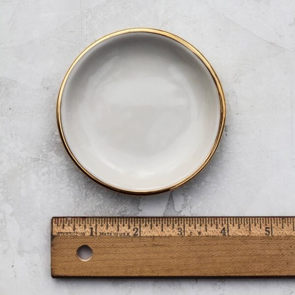 Apricity Ceramics - Large Iridescent Ring Dish | Handmade Pottery - Image 3