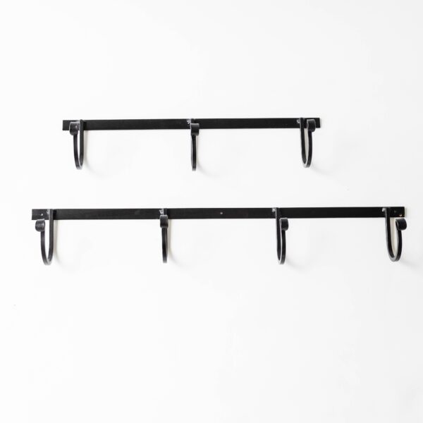 Millstream Home - The Wrought Iron Rack with Hooks - Image 4