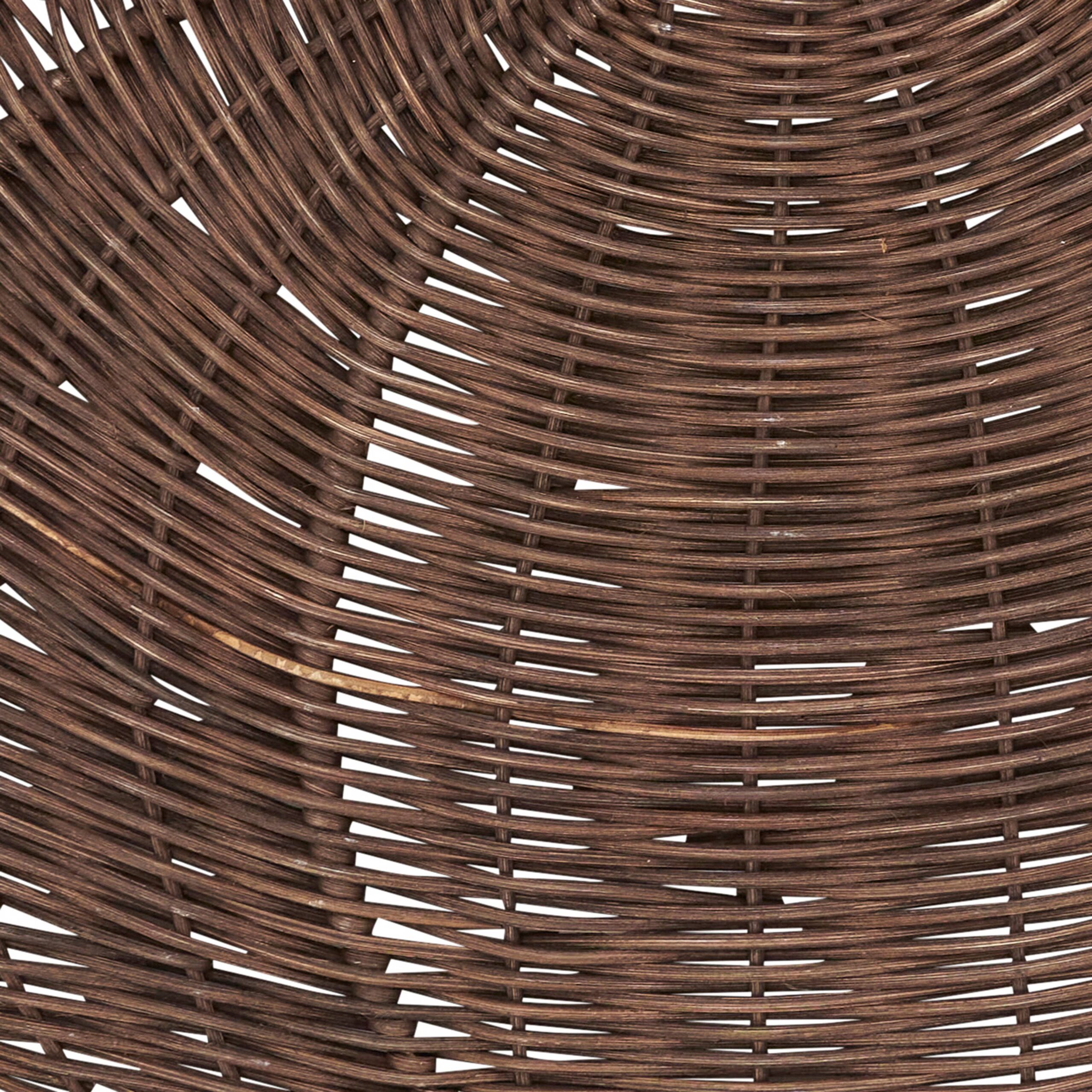 Fall Harvest Rattan Pumpkin Placemat: Caramel, 13"x17" - Image 5