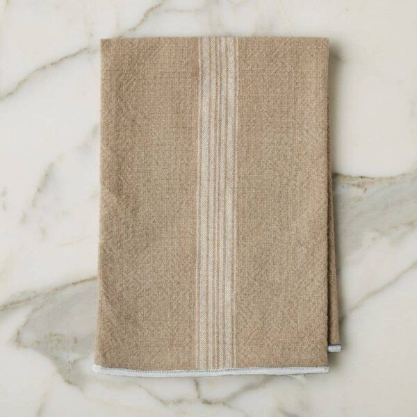 Dinner Napkins, Vintage White Stripe, Set of 4 - Image 3