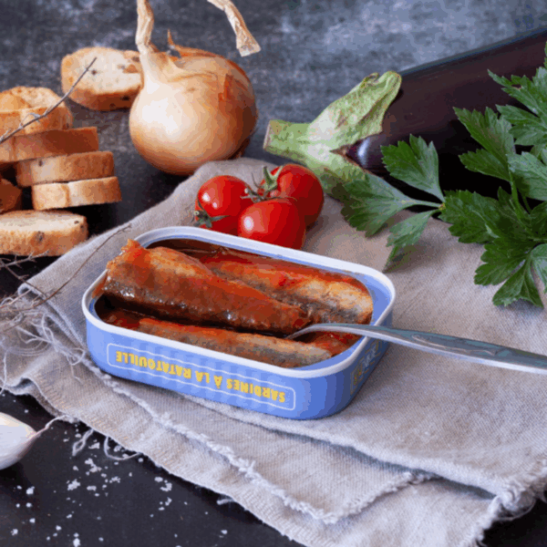 Conserverie Ferrigno Ratatouille Sardines 4oz - Image 2