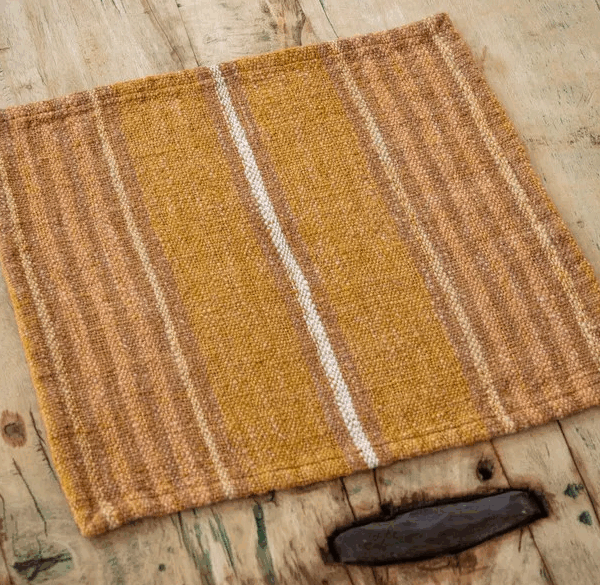 Yarrow Striped Dishcloth