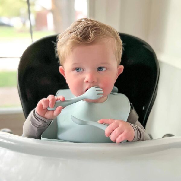 My First Silicone Utensils: Spring Green - Image 12