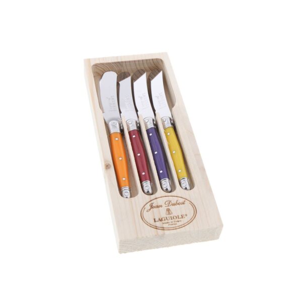 Jean Dubost 4 Multicolor Spreaders in a Tray
