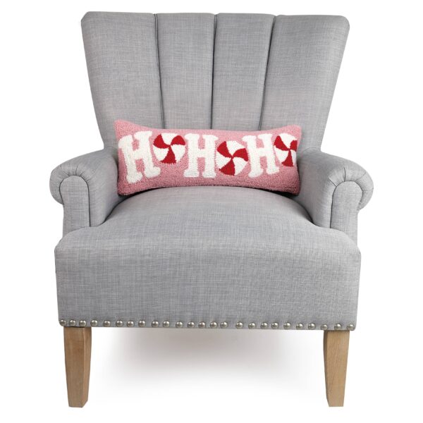 Peking Handicraft - Candycane Hohoho Hook Pillow - Image 2