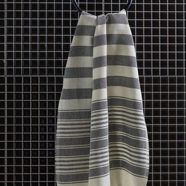 Anatlya Turkish Hand Towels Lokum Grey - Image 3