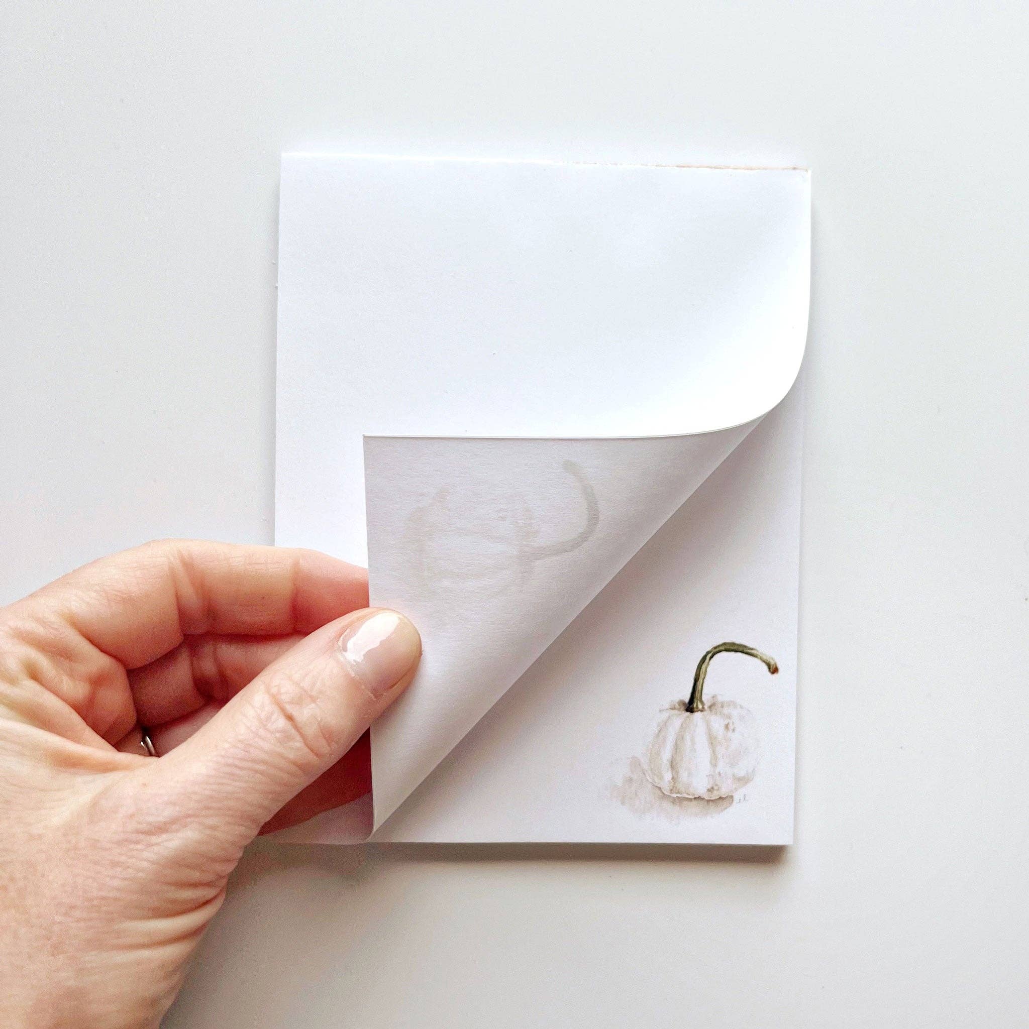 emily lex studio - White pumpkin notepad