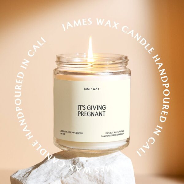 It’s Giving Pregnant Candle - Image 3