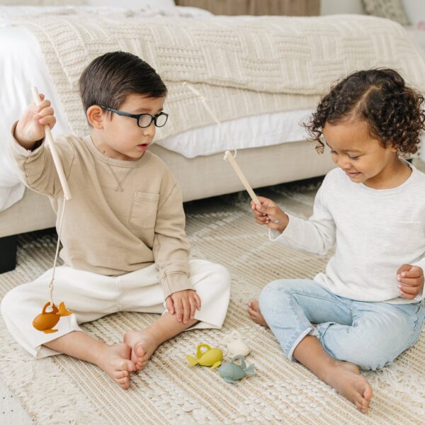 Silicone and Wood Fishing Play Set - Image 12