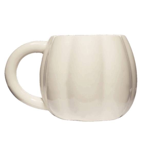 Cream Pumpkin Coffee Mug - Image 9