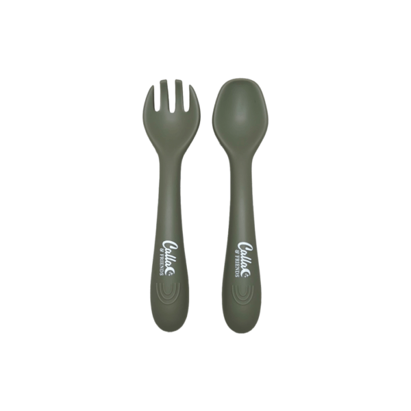 My First Silicone Utensils: Spring Green - Image 8