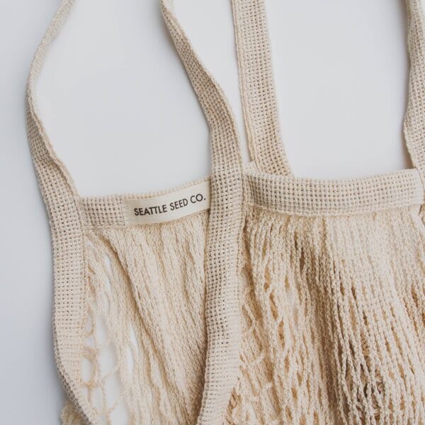 Seattle Seed Co. - French Market Tote - Farmer's Market Cotton String Bag - Image 3