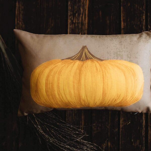 UniikPillows - Primitive Fall Pumpkin Lumbar Pillow Cover | 18x12 Thanksgiving Décor | Fall Decor | Room Decor | Decorative Pillows | Gift for her - Image 7