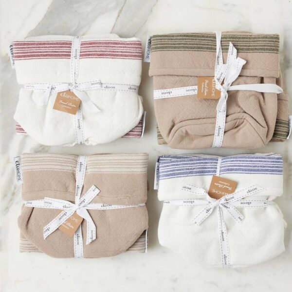 Bistro Bag, Vintage White Stripe, Set of 2 - Image 2