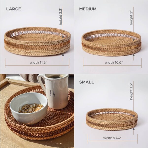 Porto Boutique - 405 - Rattan Tray - Image 6