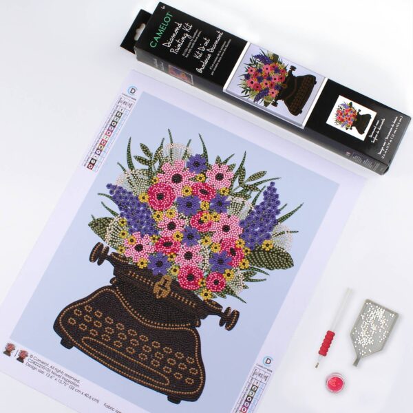 Novel Inspiration Diamond Painting Kit: 01 Multi - Image 4