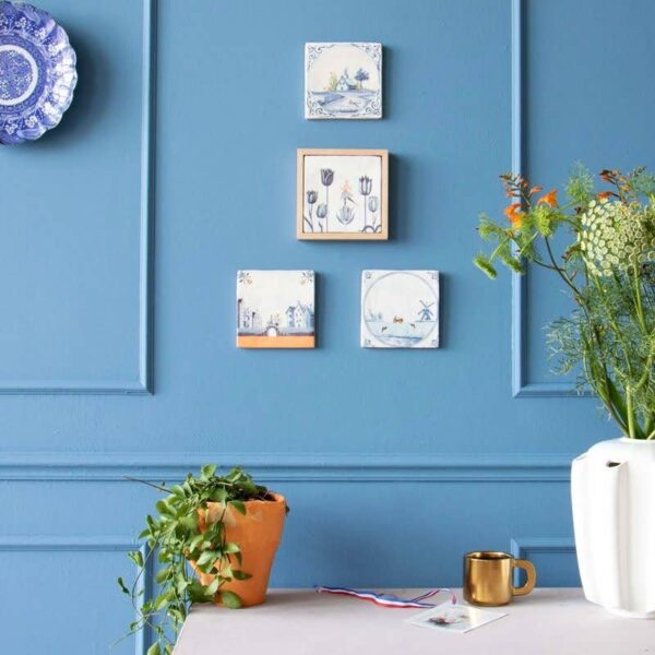 Tulips on their way to you | StoryTiles art on tile: S - Image 3