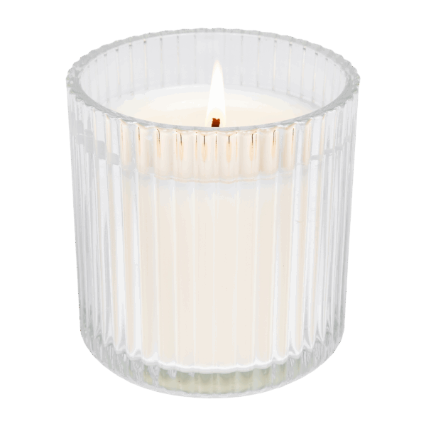 Pumpkin Spice 11 oz Soy Candle, Ribbed Jar - Image 7