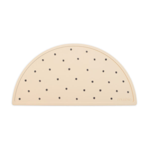 Silicone Placemat Black Daisy