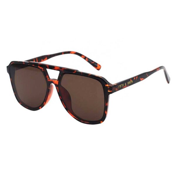 Lagos Sunglasses: Maroon, 100% UV Protection - Image 3